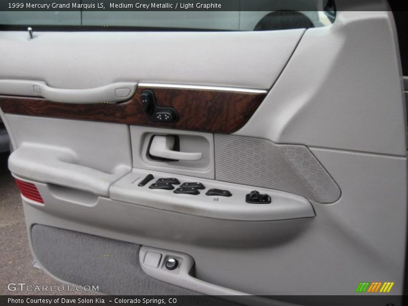Medium Grey Metallic / Light Graphite 1999 Mercury Grand Marquis LS