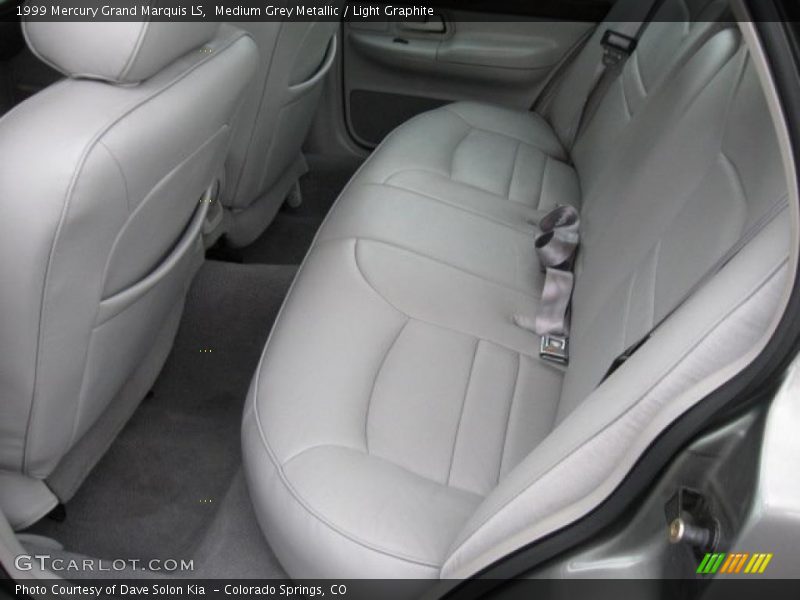 Medium Grey Metallic / Light Graphite 1999 Mercury Grand Marquis LS