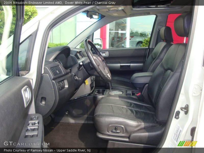 Dover White Pearl / Charcoal Gray 2004 Mitsubishi Endeavor Limited AWD