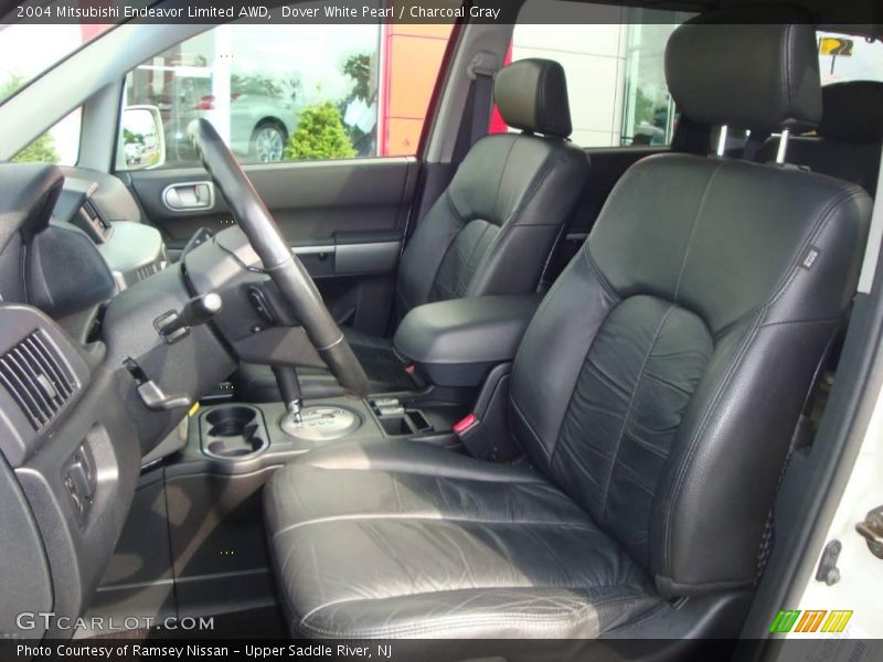 Dover White Pearl / Charcoal Gray 2004 Mitsubishi Endeavor Limited AWD