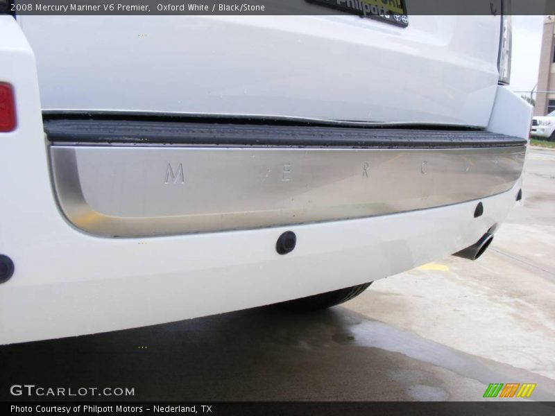 Oxford White / Black/Stone 2008 Mercury Mariner V6 Premier