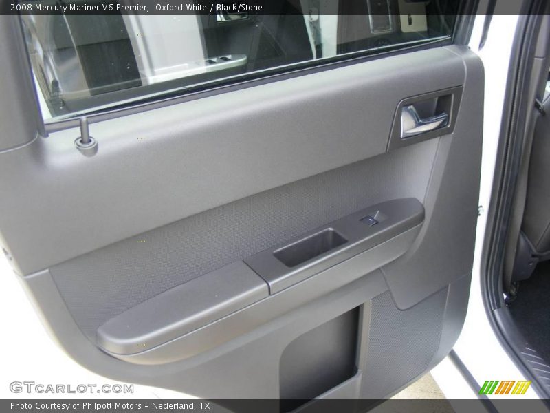 Oxford White / Black/Stone 2008 Mercury Mariner V6 Premier