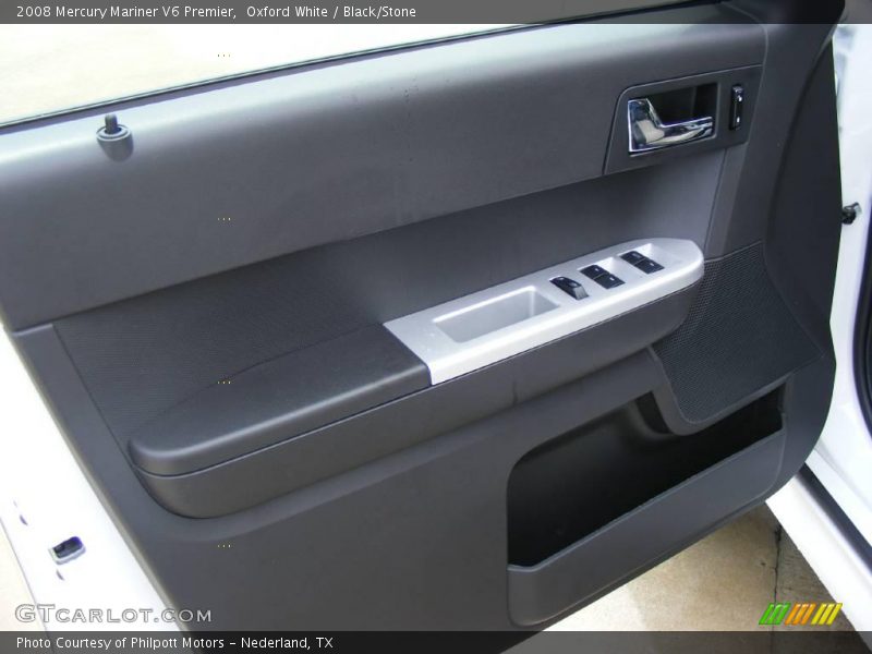 Oxford White / Black/Stone 2008 Mercury Mariner V6 Premier