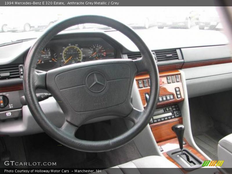 Anthracite Grey Metallic / Grey 1994 Mercedes-Benz E 320 Estate