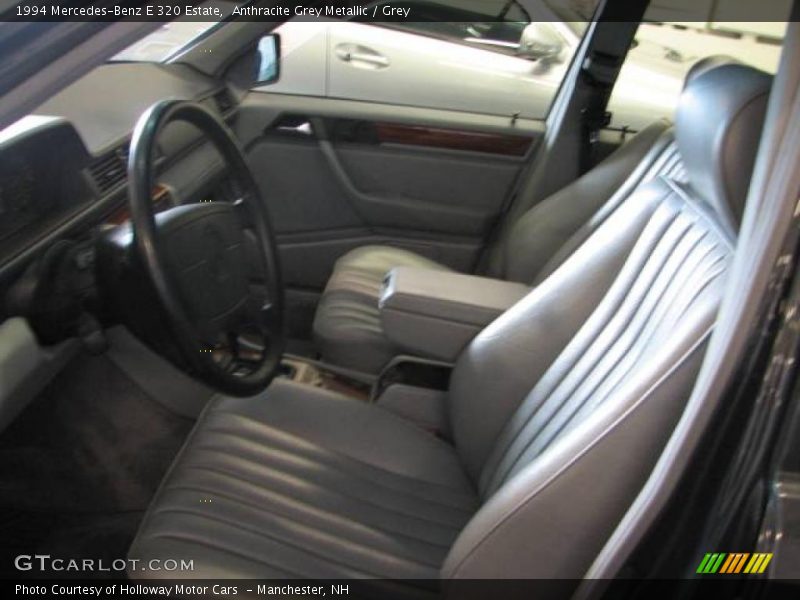 Anthracite Grey Metallic / Grey 1994 Mercedes-Benz E 320 Estate