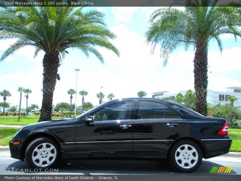 Black / Stone 2006 Mercedes-Benz C 280 Luxury