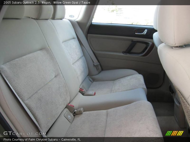 Willow Green Opal / Taupe 2005 Subaru Outback 2.5i Wagon