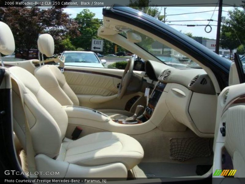 Black / Stone 2006 Mercedes-Benz CLK 350 Cabriolet