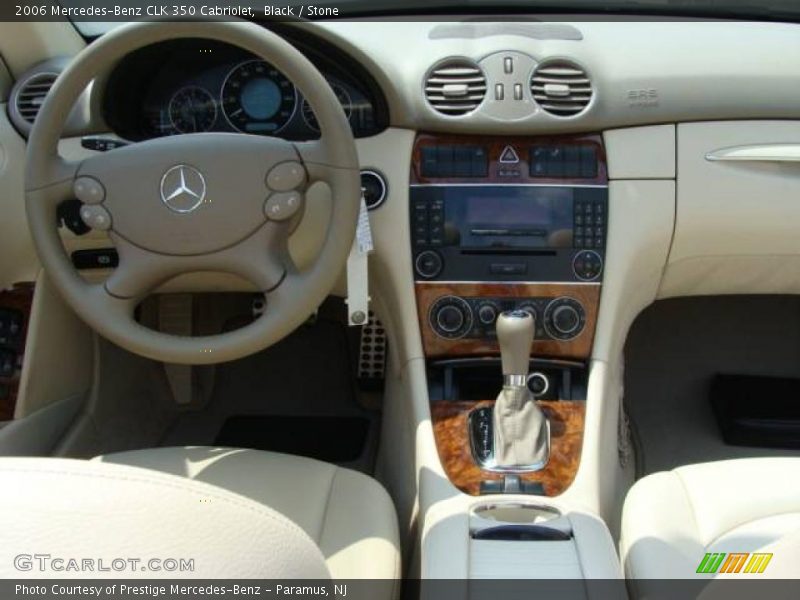 Black / Stone 2006 Mercedes-Benz CLK 350 Cabriolet