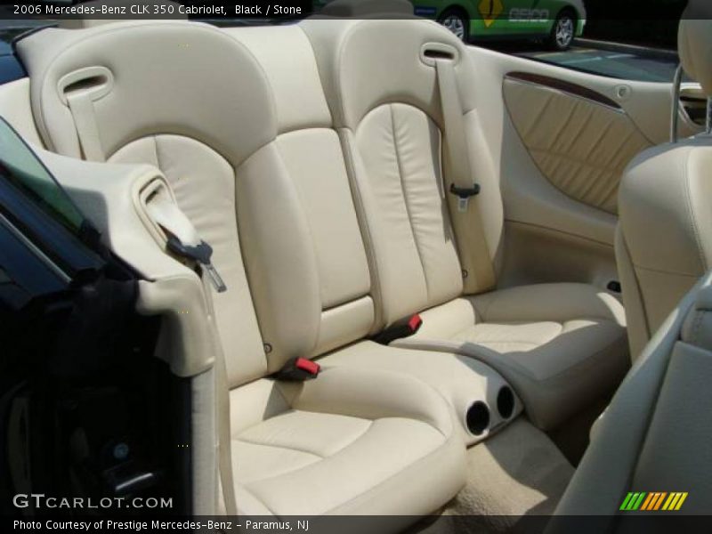 Black / Stone 2006 Mercedes-Benz CLK 350 Cabriolet