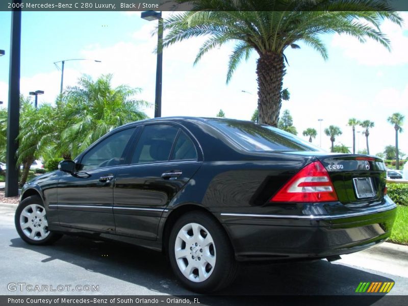 Black / Stone 2006 Mercedes-Benz C 280 Luxury