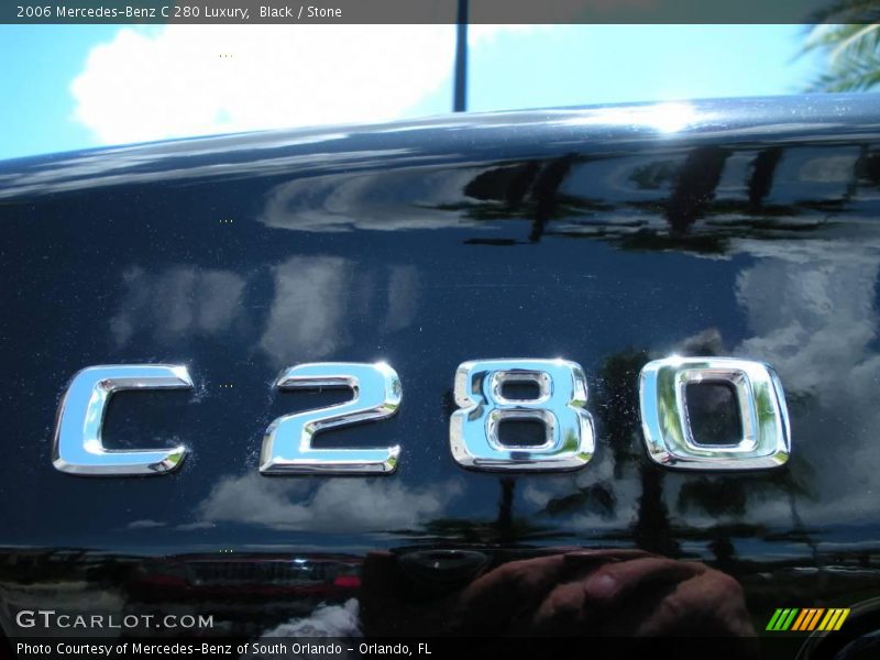 Black / Stone 2006 Mercedes-Benz C 280 Luxury