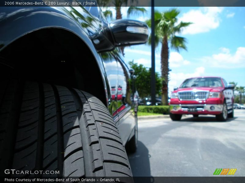Black / Stone 2006 Mercedes-Benz C 280 Luxury