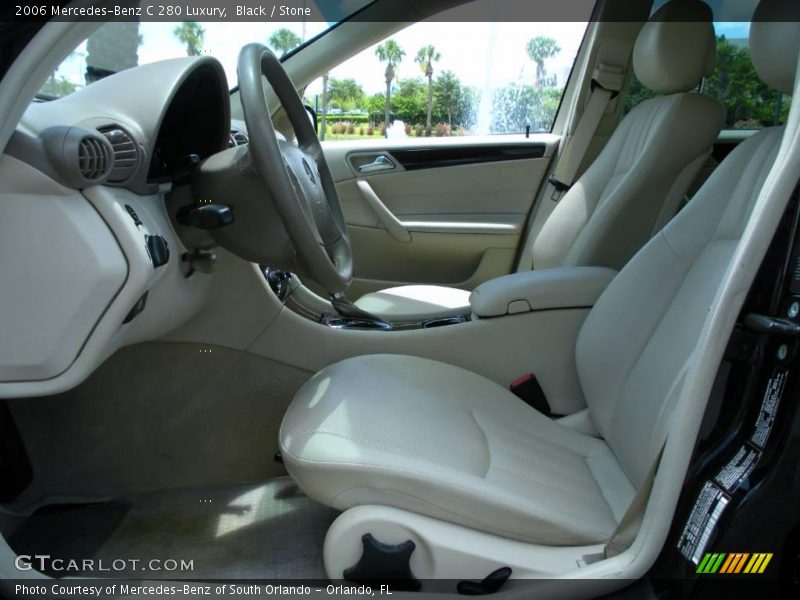Black / Stone 2006 Mercedes-Benz C 280 Luxury