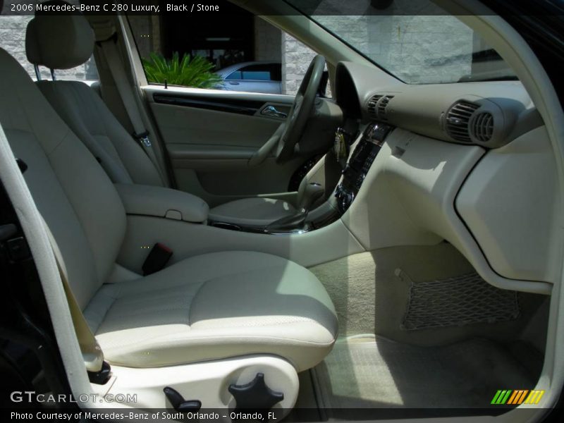 Black / Stone 2006 Mercedes-Benz C 280 Luxury