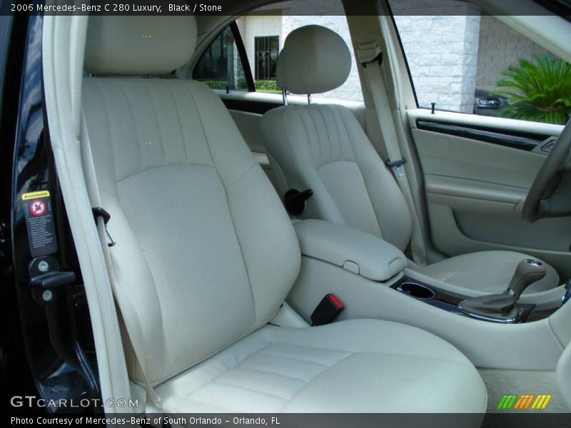 Black / Stone 2006 Mercedes-Benz C 280 Luxury