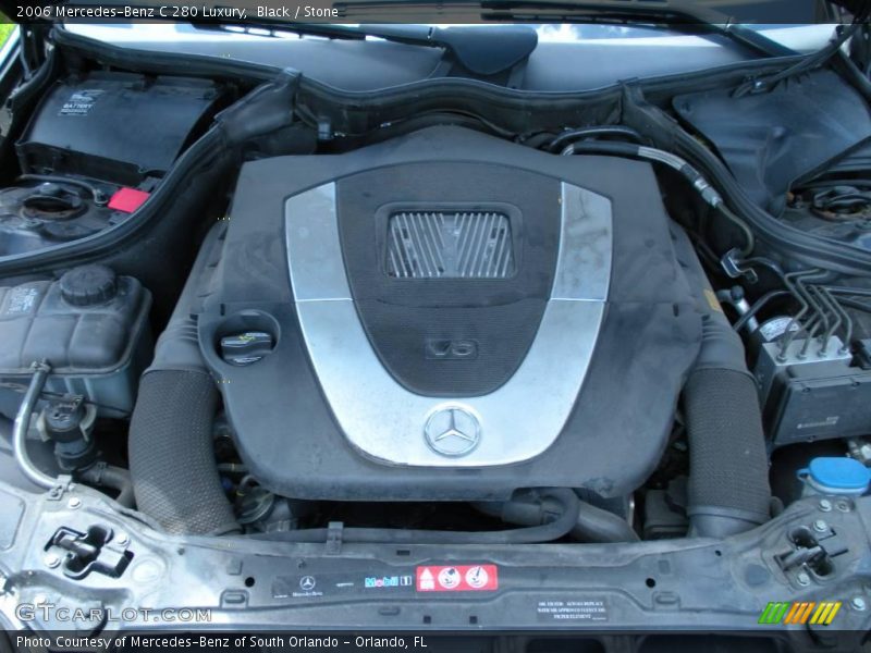 Black / Stone 2006 Mercedes-Benz C 280 Luxury