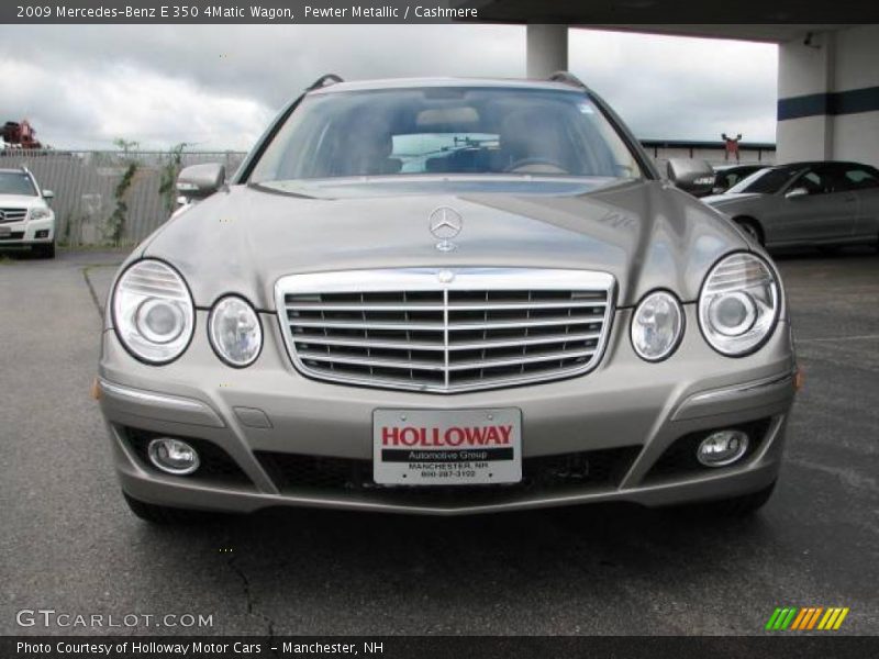 Pewter Metallic / Cashmere 2009 Mercedes-Benz E 350 4Matic Wagon