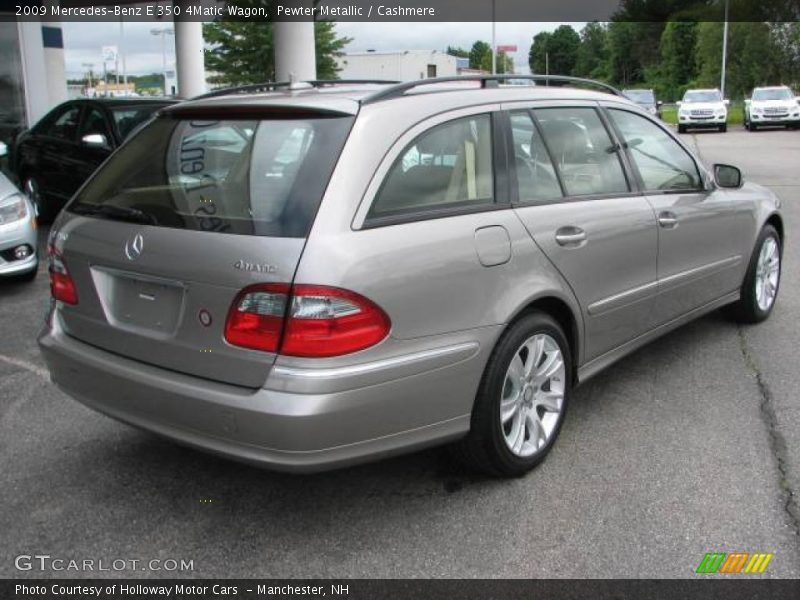 Pewter Metallic / Cashmere 2009 Mercedes-Benz E 350 4Matic Wagon