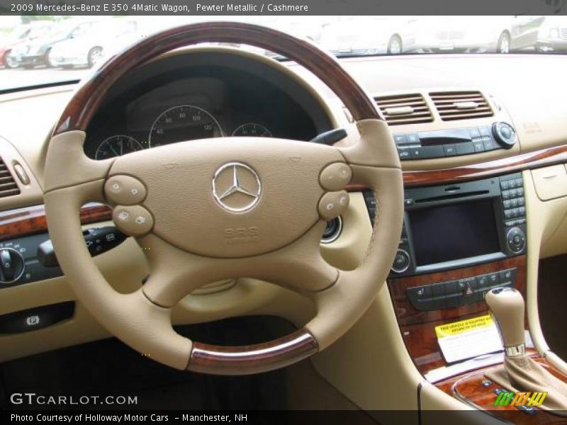 Pewter Metallic / Cashmere 2009 Mercedes-Benz E 350 4Matic Wagon