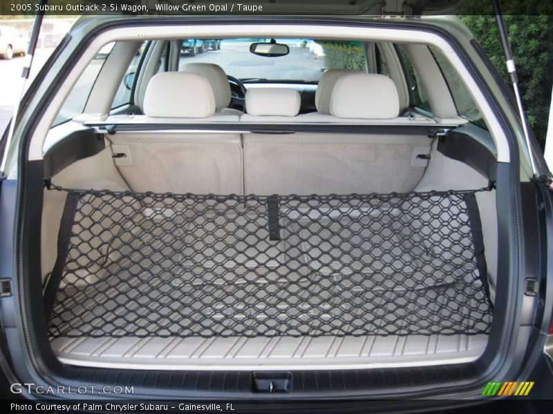 Willow Green Opal / Taupe 2005 Subaru Outback 2.5i Wagon
