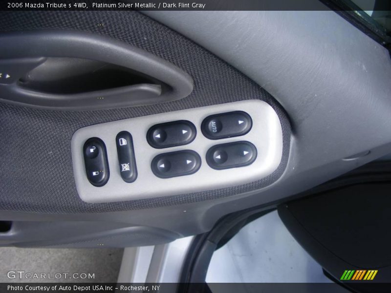 Platinum Silver Metallic / Dark Flint Gray 2006 Mazda Tribute s 4WD