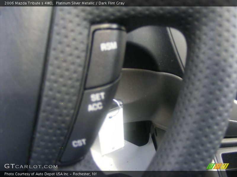 Platinum Silver Metallic / Dark Flint Gray 2006 Mazda Tribute s 4WD