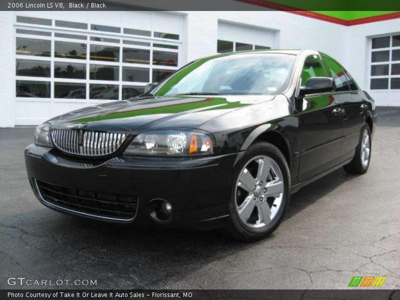Black / Black 2006 Lincoln LS V8
