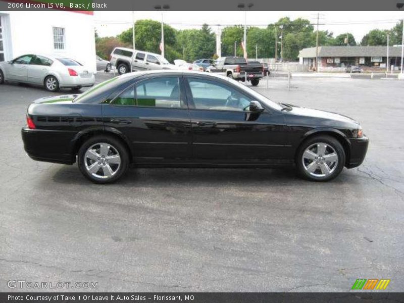 Black / Black 2006 Lincoln LS V8