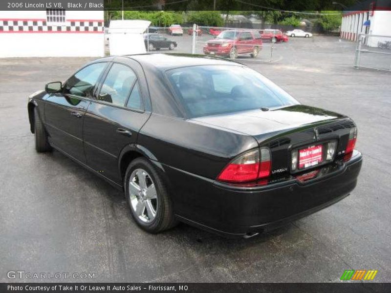 Black / Black 2006 Lincoln LS V8
