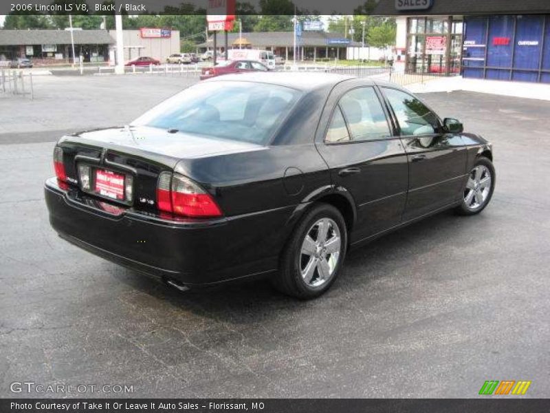 Black / Black 2006 Lincoln LS V8