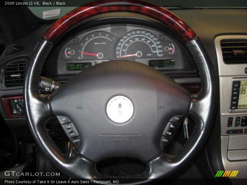 Black / Black 2006 Lincoln LS V8