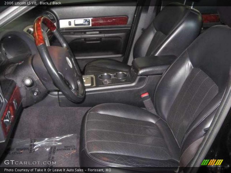 Black / Black 2006 Lincoln LS V8