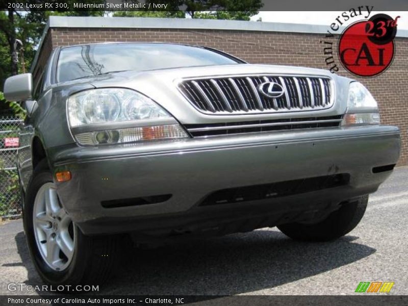 Millennium Silver Metallic / Ivory 2002 Lexus RX 300