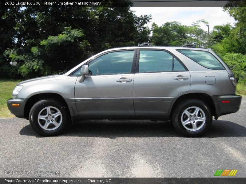 Millennium Silver Metallic / Ivory 2002 Lexus RX 300