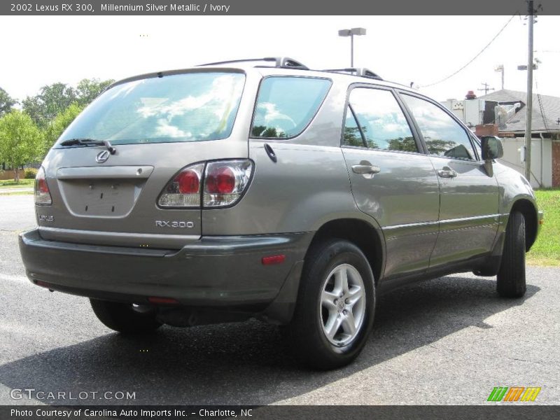 Millennium Silver Metallic / Ivory 2002 Lexus RX 300