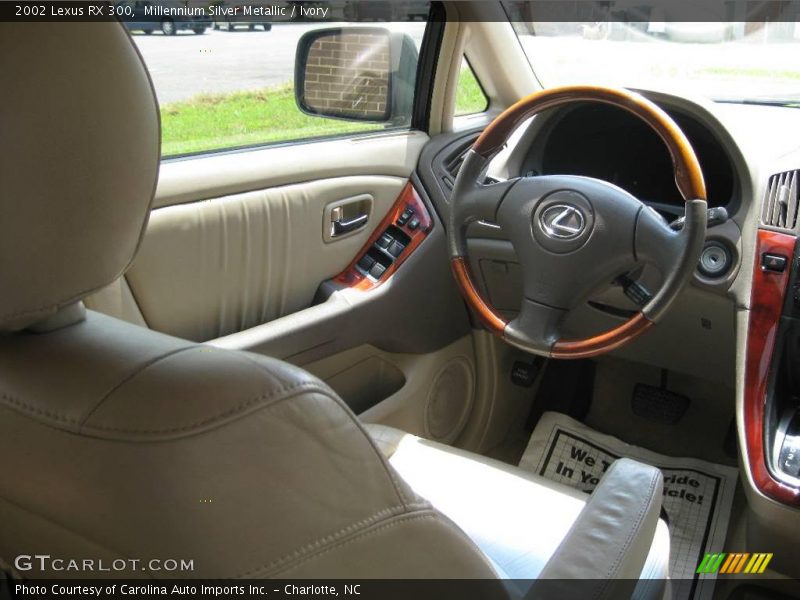 Millennium Silver Metallic / Ivory 2002 Lexus RX 300