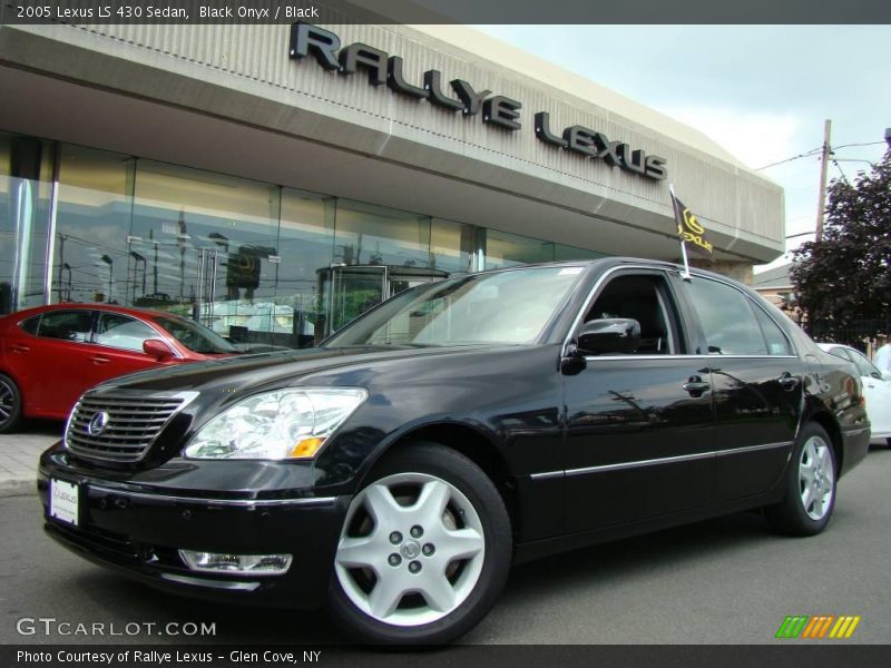 Black Onyx / Black 2005 Lexus LS 430 Sedan