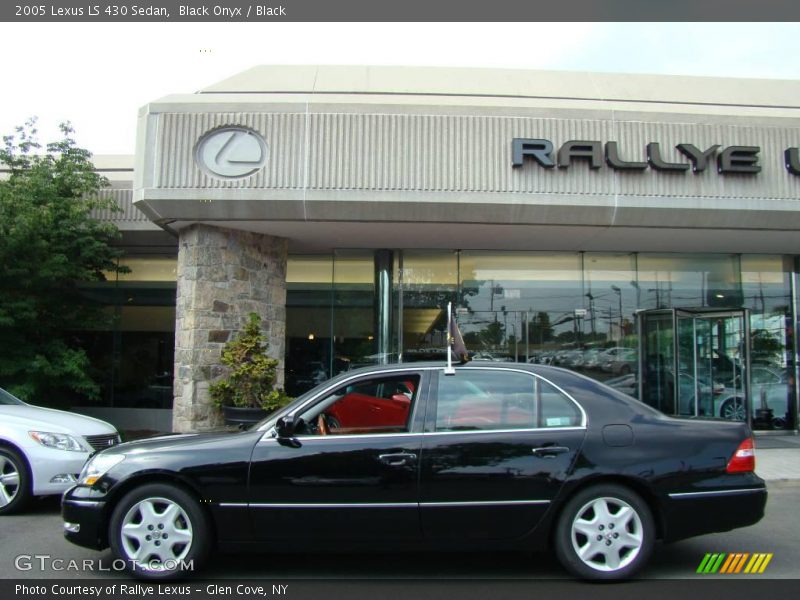 Black Onyx / Black 2005 Lexus LS 430 Sedan