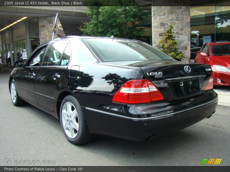 Black Onyx / Black 2005 Lexus LS 430 Sedan
