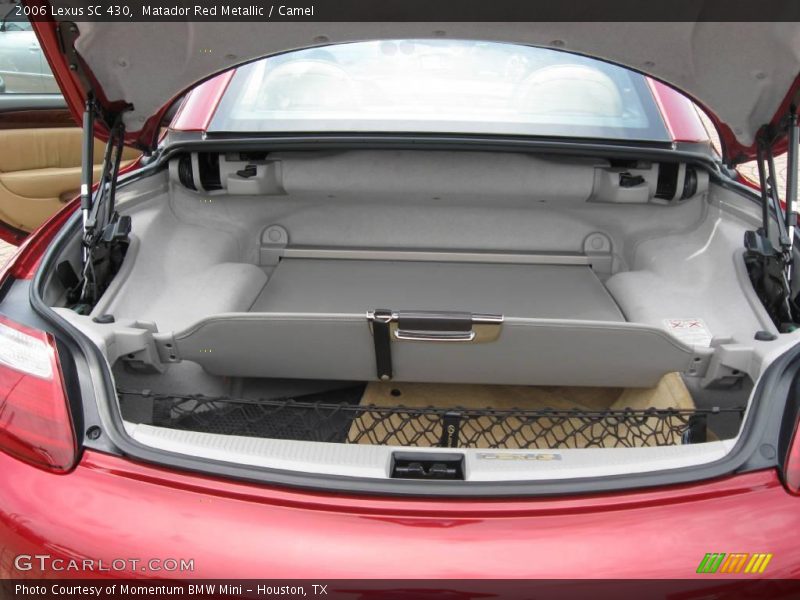 Matador Red Metallic / Camel 2006 Lexus SC 430
