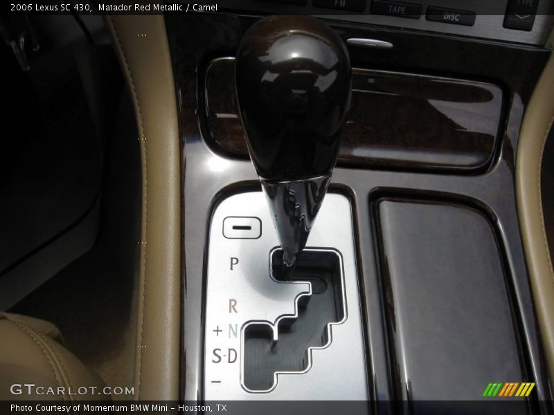 Matador Red Metallic / Camel 2006 Lexus SC 430
