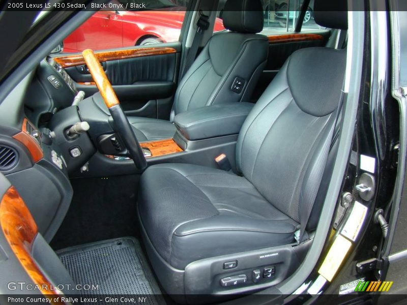 Black Onyx / Black 2005 Lexus LS 430 Sedan