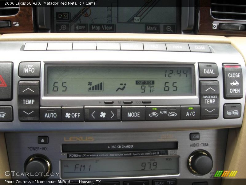 Matador Red Metallic / Camel 2006 Lexus SC 430