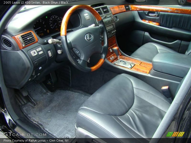 Black Onyx / Black 2005 Lexus LS 430 Sedan