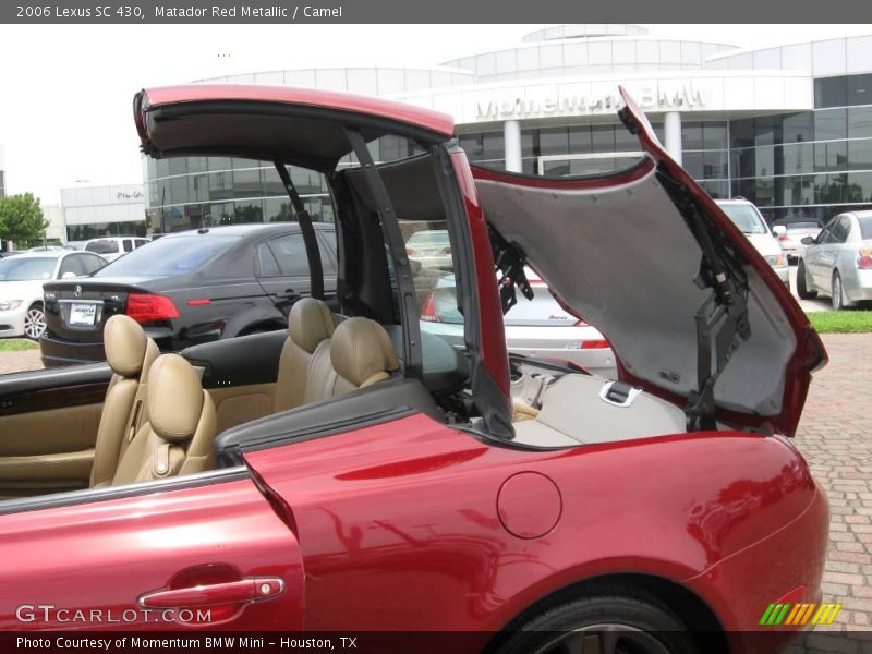 Matador Red Metallic / Camel 2006 Lexus SC 430