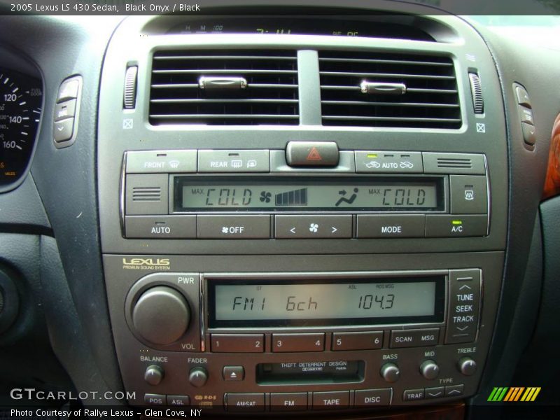 Black Onyx / Black 2005 Lexus LS 430 Sedan