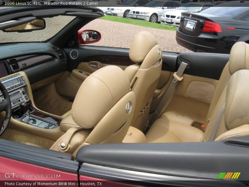 Matador Red Metallic / Camel 2006 Lexus SC 430