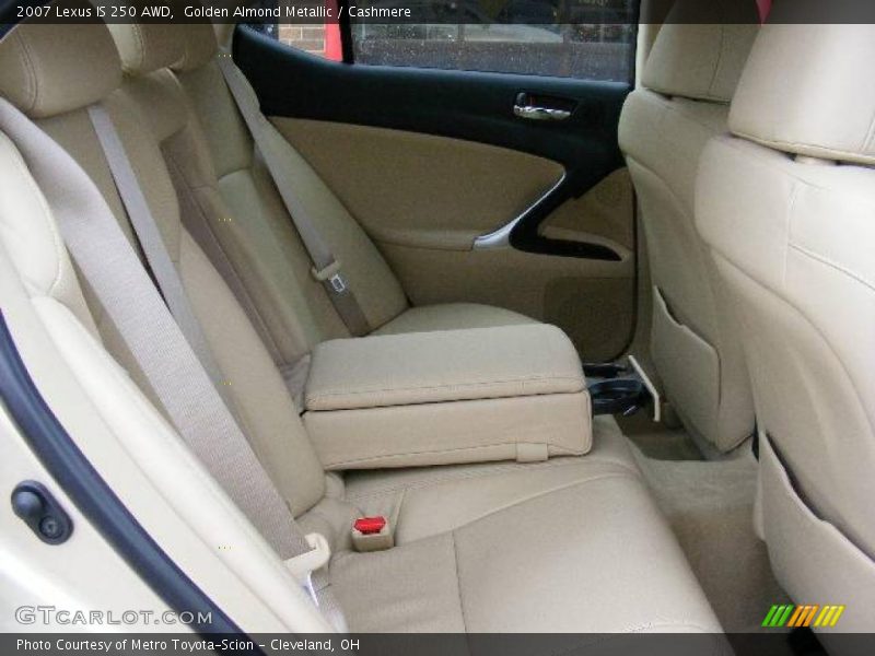 Golden Almond Metallic / Cashmere 2007 Lexus IS 250 AWD