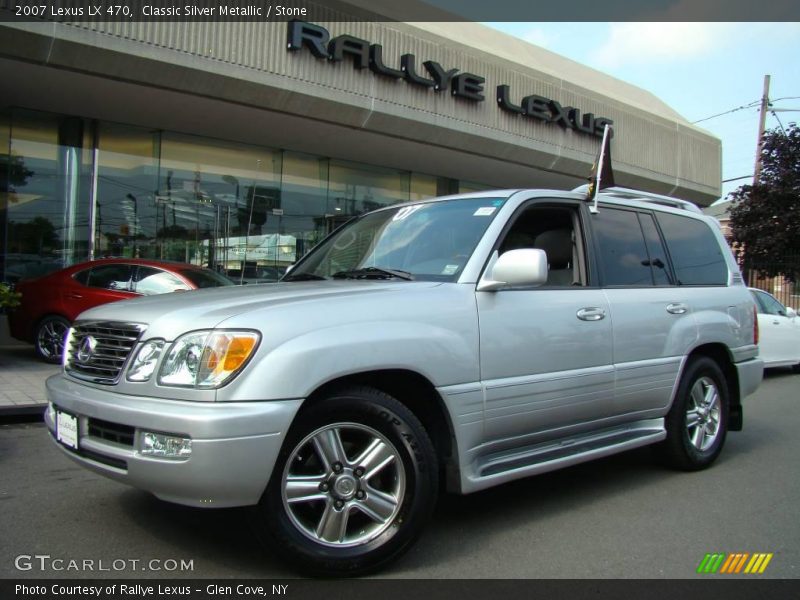 Classic Silver Metallic / Stone 2007 Lexus LX 470